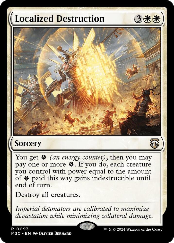 Localized Destruction 93 card from Commander: Modern Horizons 3