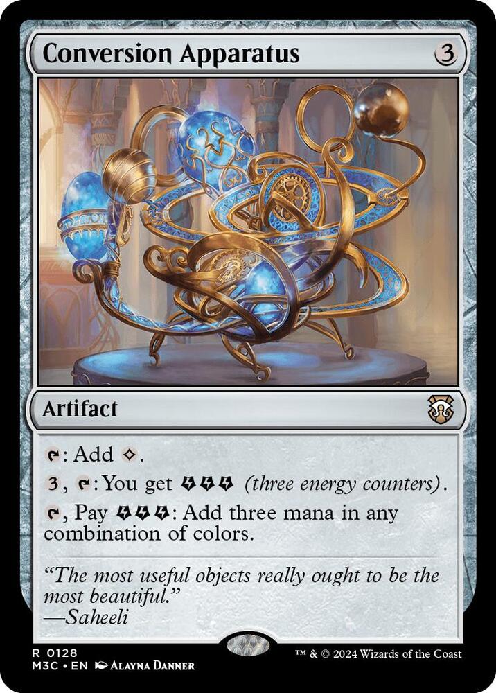 Conversion Apparatus 128 card from Commander: Modern Horizons 3