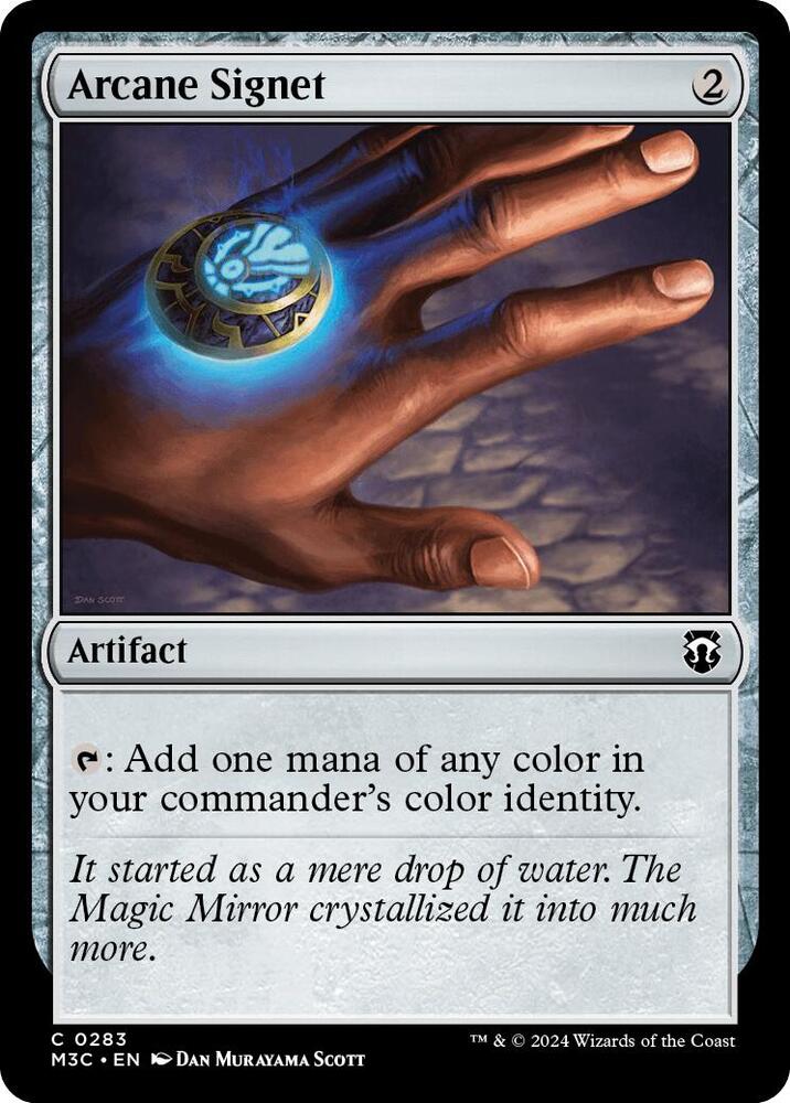 Arcane Signet 283 card from Commander: Modern Horizons 3