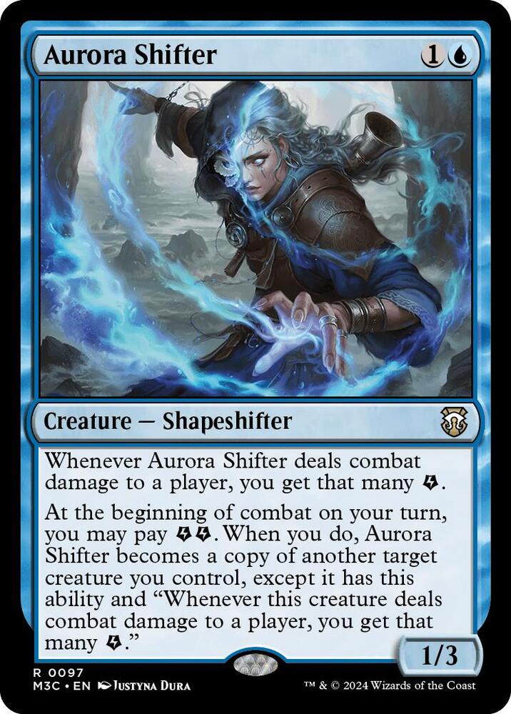 Aurora Shifter 97 card from Commander: Modern Horizons 3