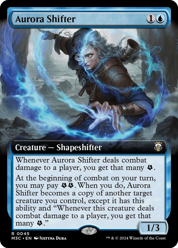 Aurora Shifter (Extended Art) 45 card from Commander: Modern Horizons 3