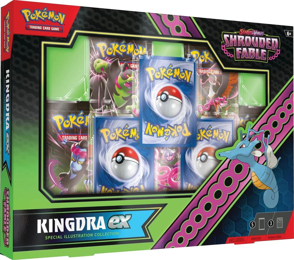 Kingdra ex Special Illustration Collection card from SV: Shrouded Fable