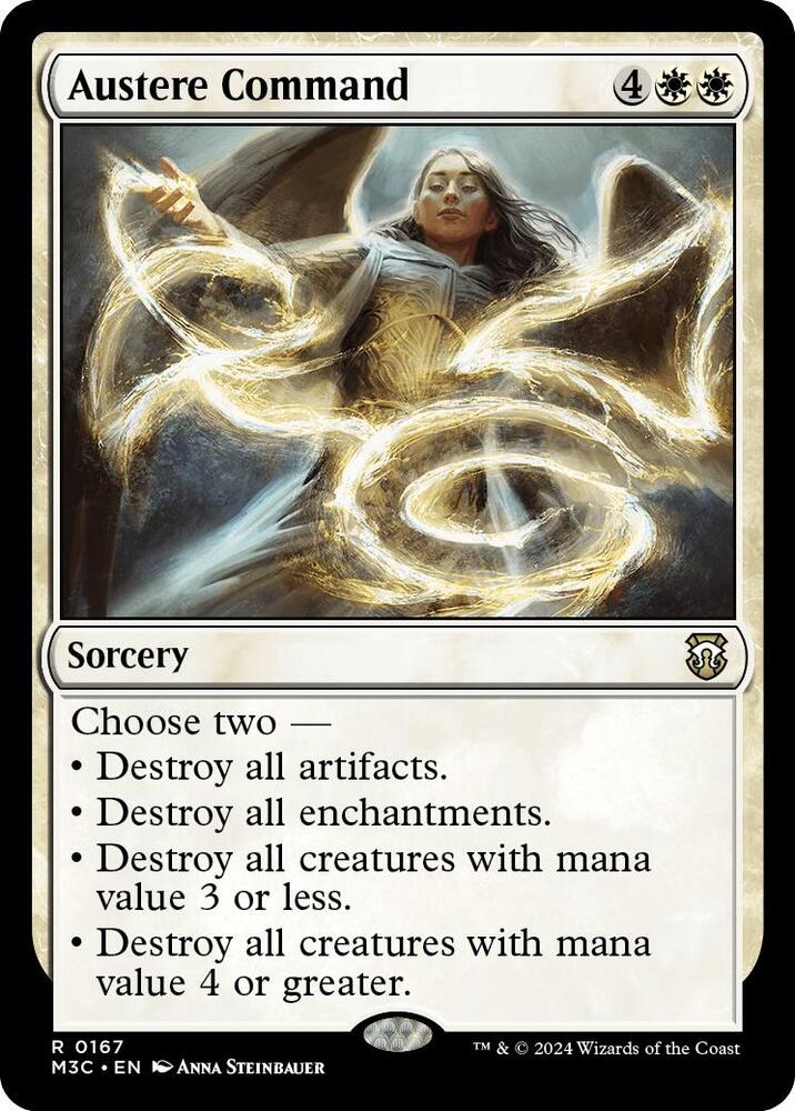 Austere Command (Ripple Foil) 167 card from Commander: Modern Horizons 3