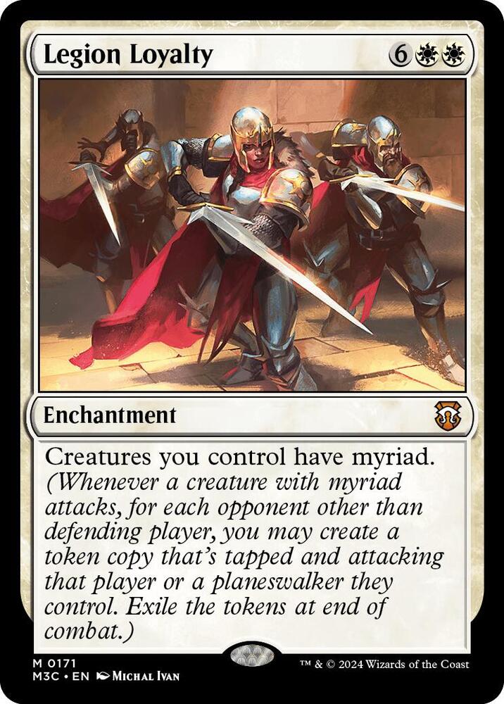 Legion Loyalty (Ripple Foil) 171 card from Commander: Modern Horizons 3
