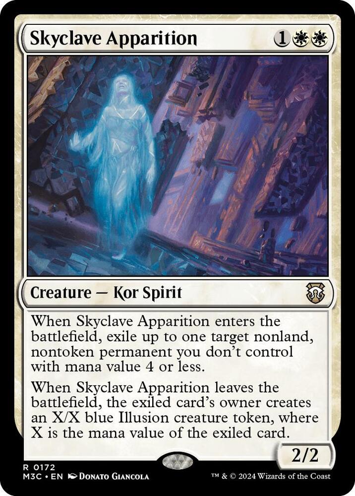Skyclave Apparition (Ripple Foil) 172 card from Commander: Modern Horizons 3