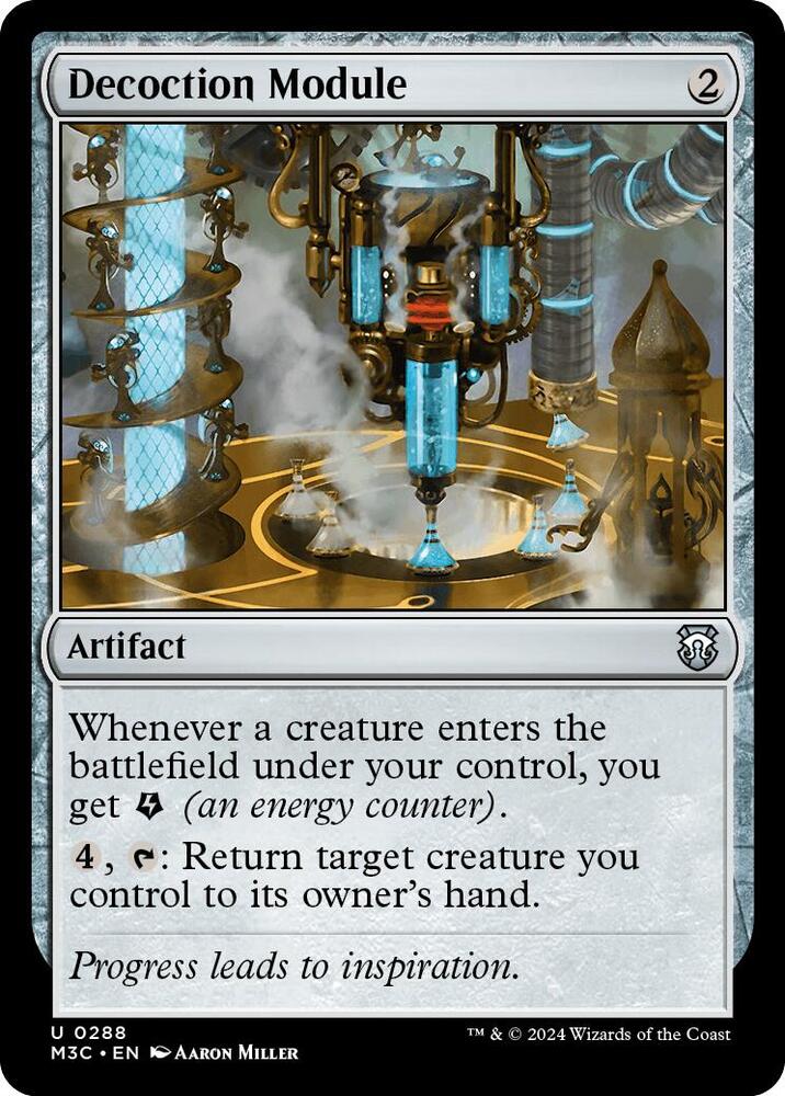 Decoction Module (Ripple Foil) 288 card from Commander: Modern Horizons 3