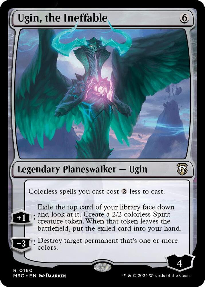 Ugin, the Ineffable 160 card from Commander: Modern Horizons 3