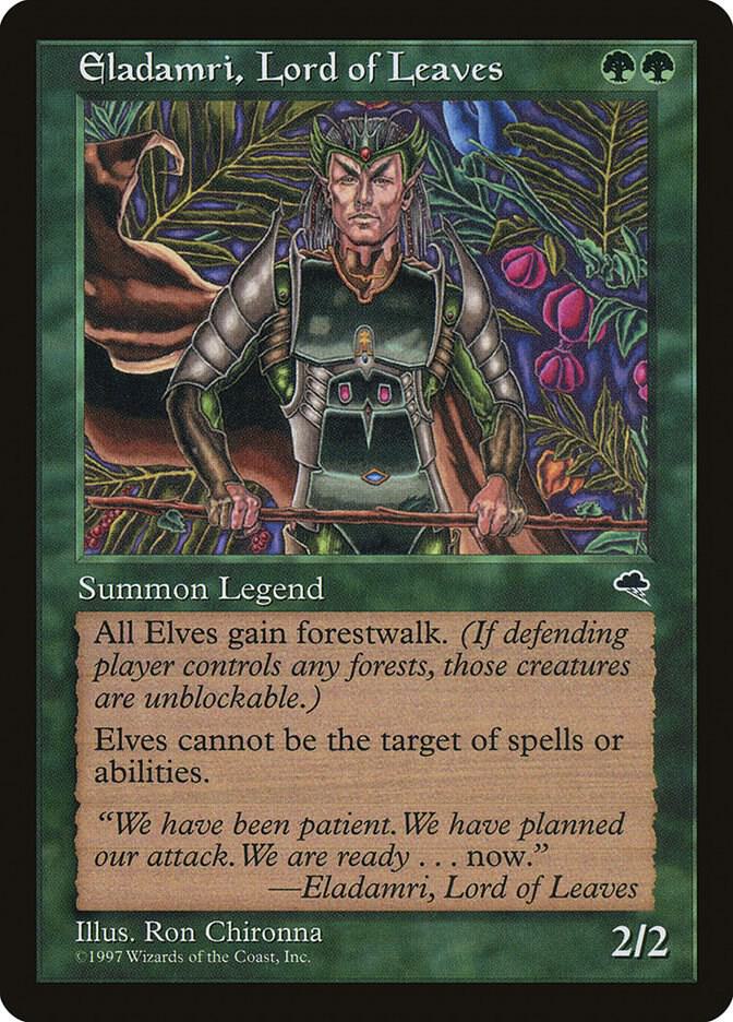 Eladamri, Lord of Leaves 224 card from Tempest
