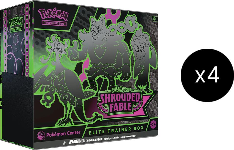 Shrouded Fable Pokemon Center Elite Trainer Box (Exclusive) Case card from SV: Shrouded Fable