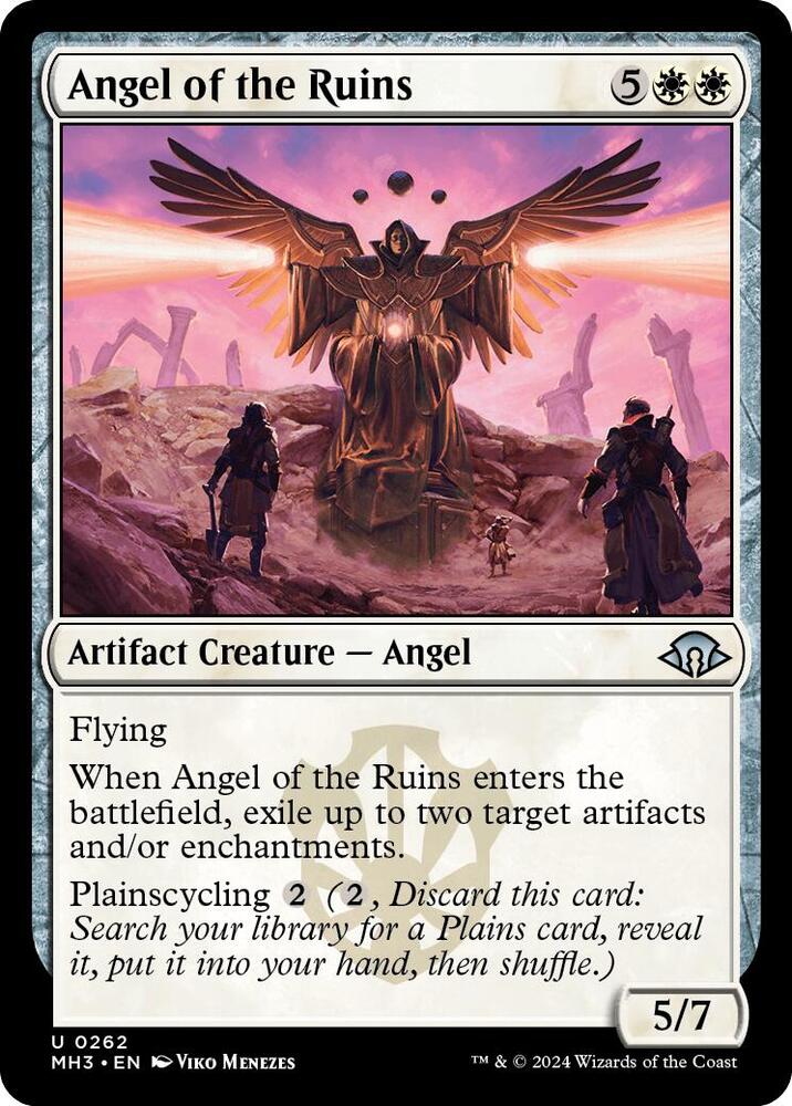 Angel of the Ruins 262 card from Modern Horizons 3
