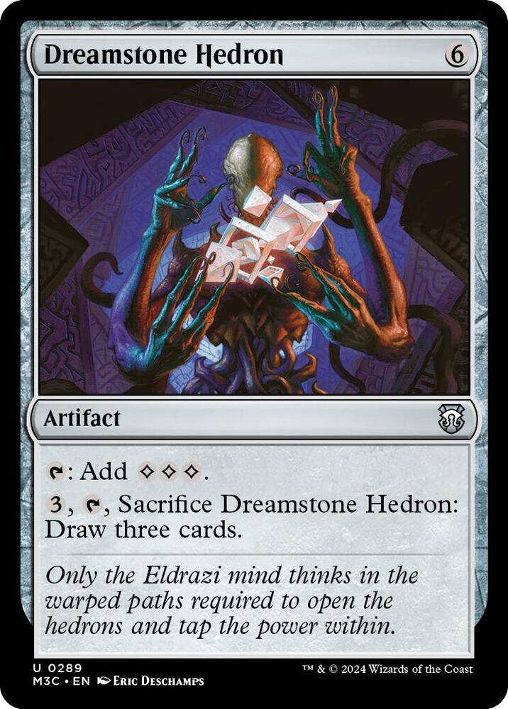 Dreamstone Hedron 289 card from Commander: Modern Horizons 3