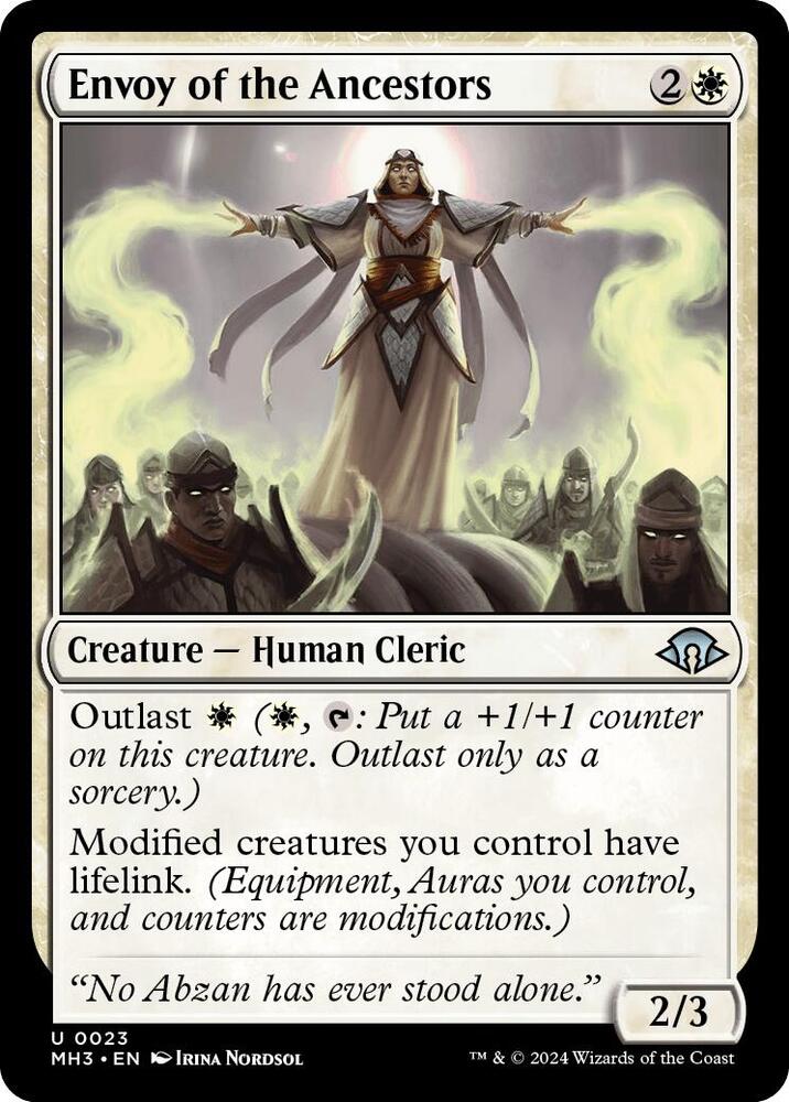 Envoy of the Ancestors 23 card from Modern Horizons 3