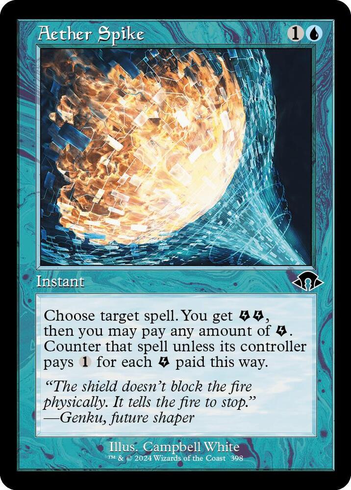 Aether Spike (Retro Frame) 398 card from Modern Horizons 3