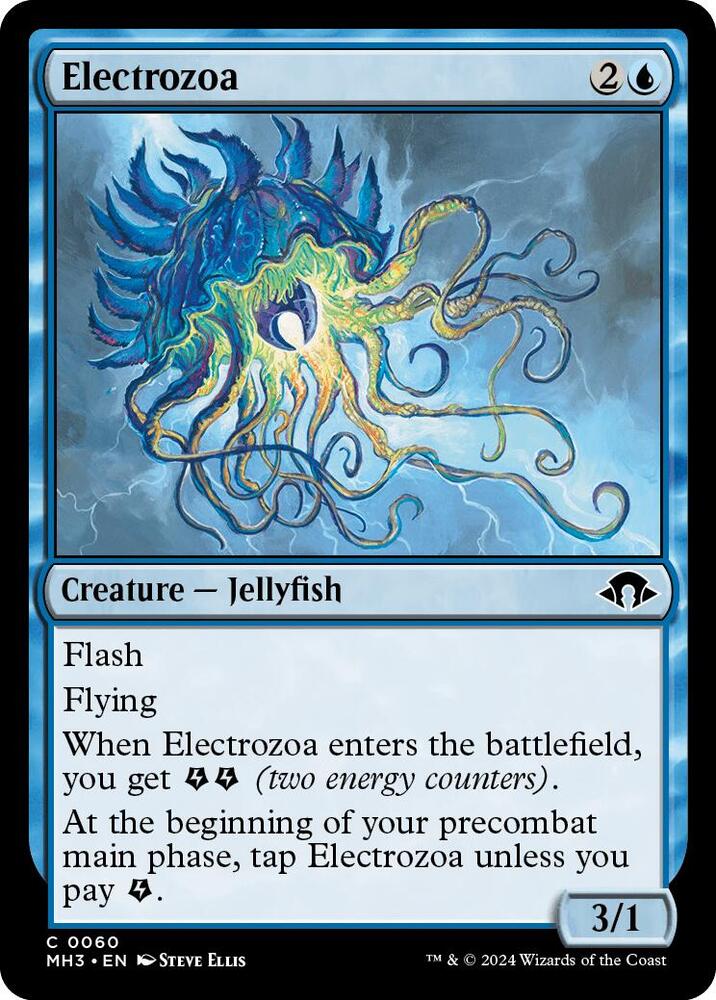Electrozoa 60 card from Modern Horizons 3