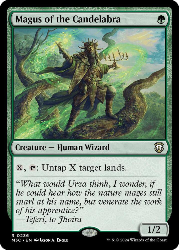 Magus of the Candelabra 236 card from Commander: Modern Horizons 3
