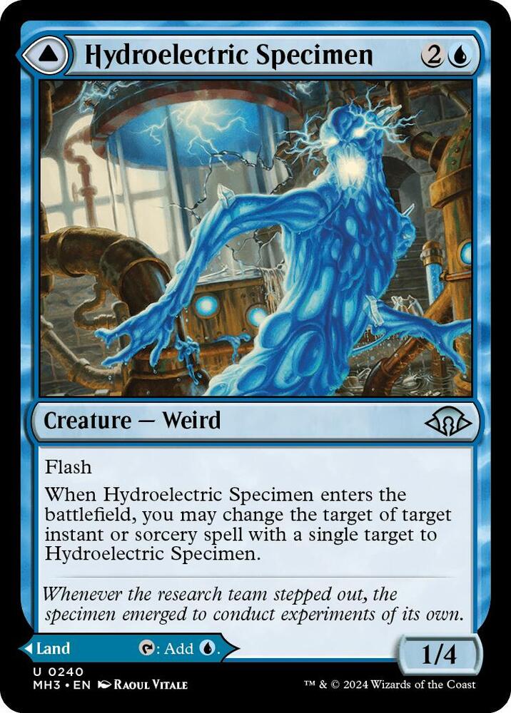 Hydroelectric Specimen 240 card from Modern Horizons 3