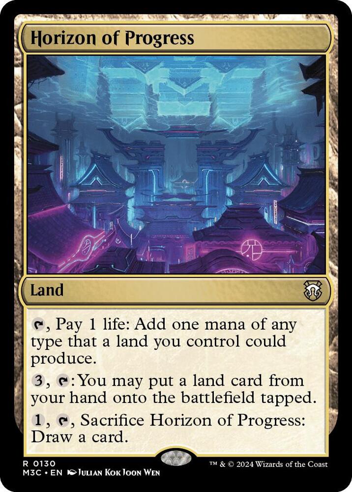 Horizon of Progress 130 card from Commander: Modern Horizons 3