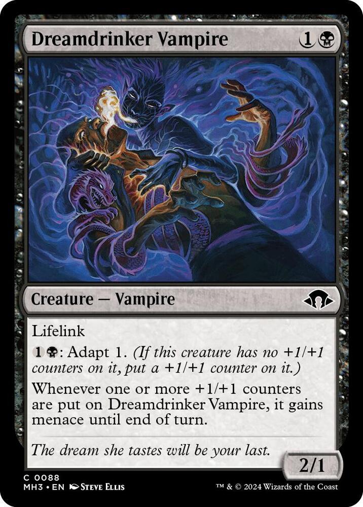 Dreamdrinker Vampire 88 card from Modern Horizons 3