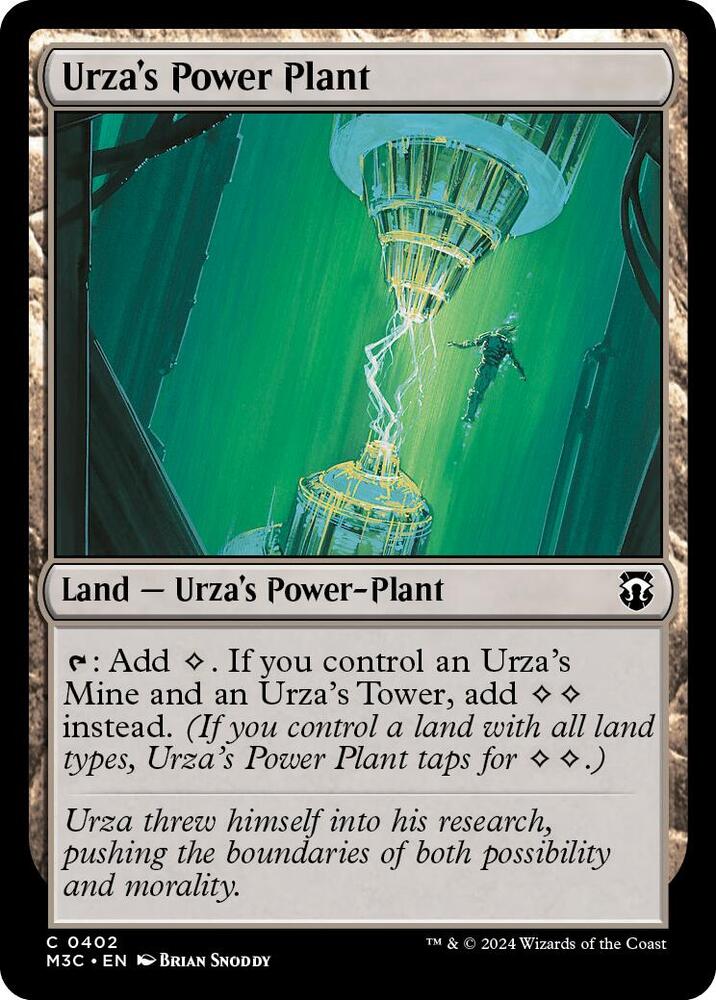Urza's Power Plant 402 card from Commander: Modern Horizons 3