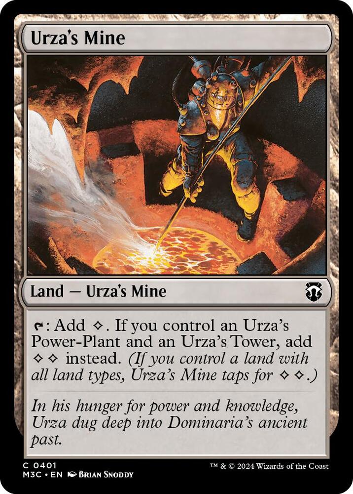 Urza's Mine 401 card from Commander: Modern Horizons 3