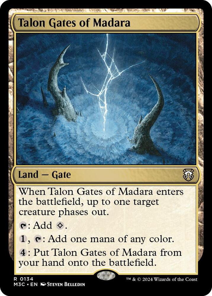 Talon Gates of Madara 134 card from Commander: Modern Horizons 3