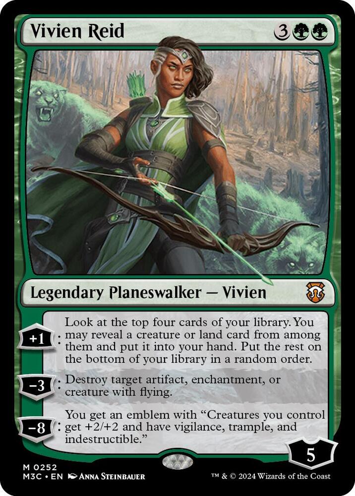 Vivien Reid 252 card from Commander: Modern Horizons 3