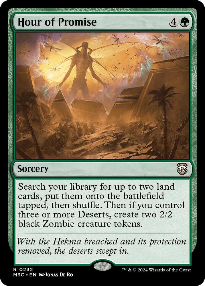 Hour of Promise 232 card from Commander: Modern Horizons 3