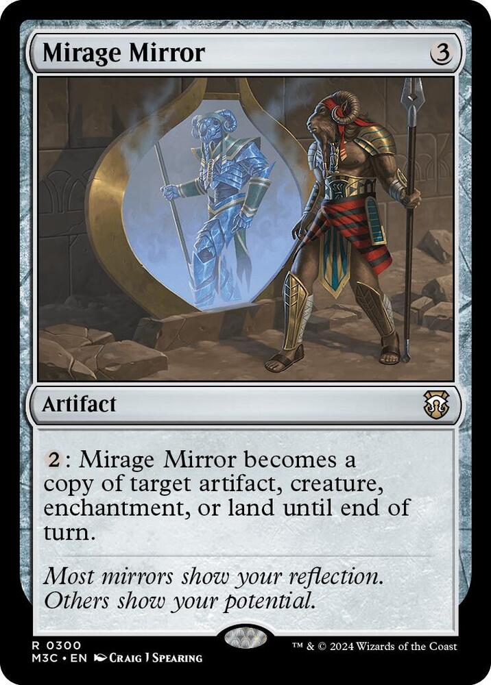 Mirage Mirror 300 card from Commander: Modern Horizons 3
