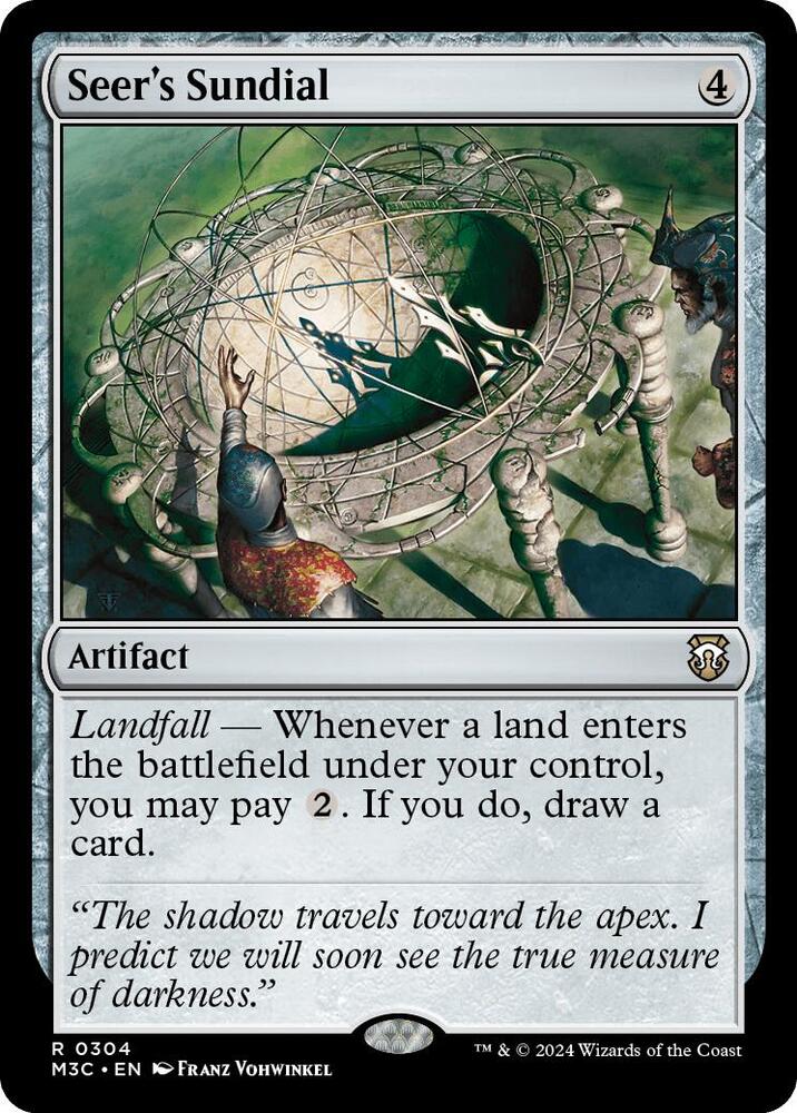 Seer's Sundial 304 card from Commander: Modern Horizons 3