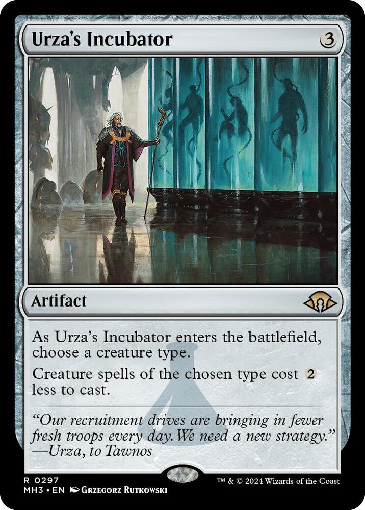 Urza's Incubator 297 card from Modern Horizons 3