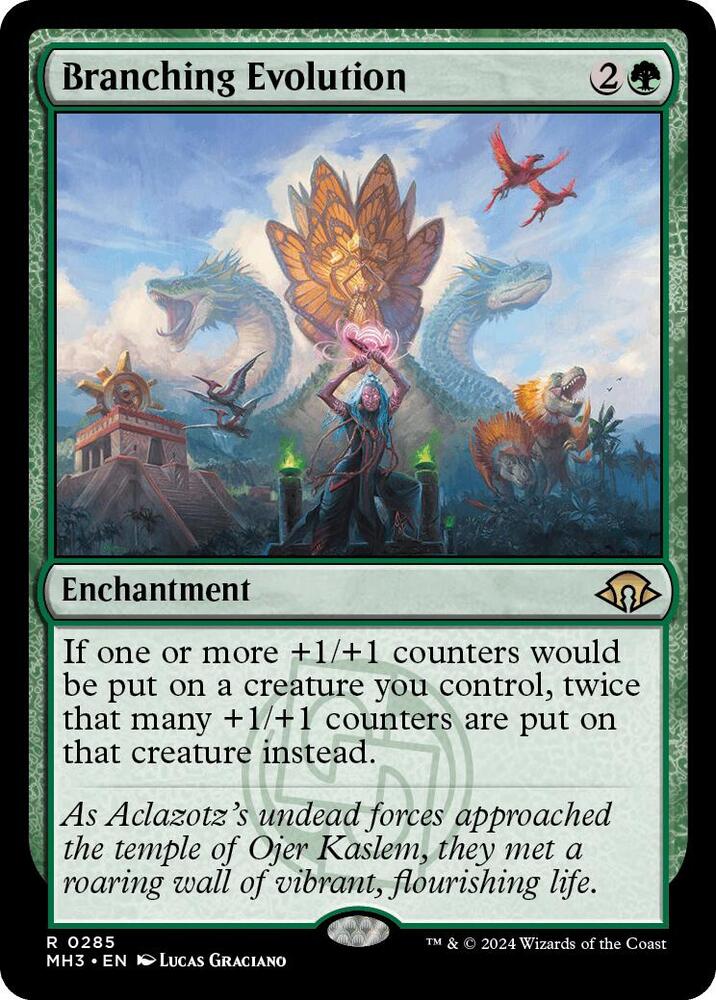Branching Evolution 285 card from Modern Horizons 3