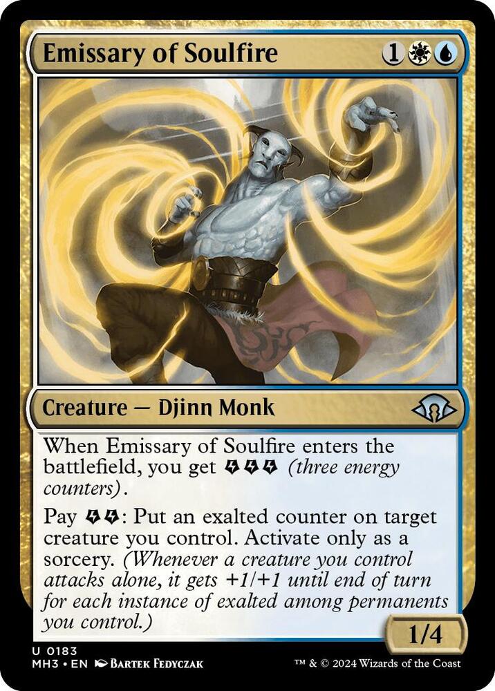 Emissary of Soulfire 183 card from Modern Horizons 3