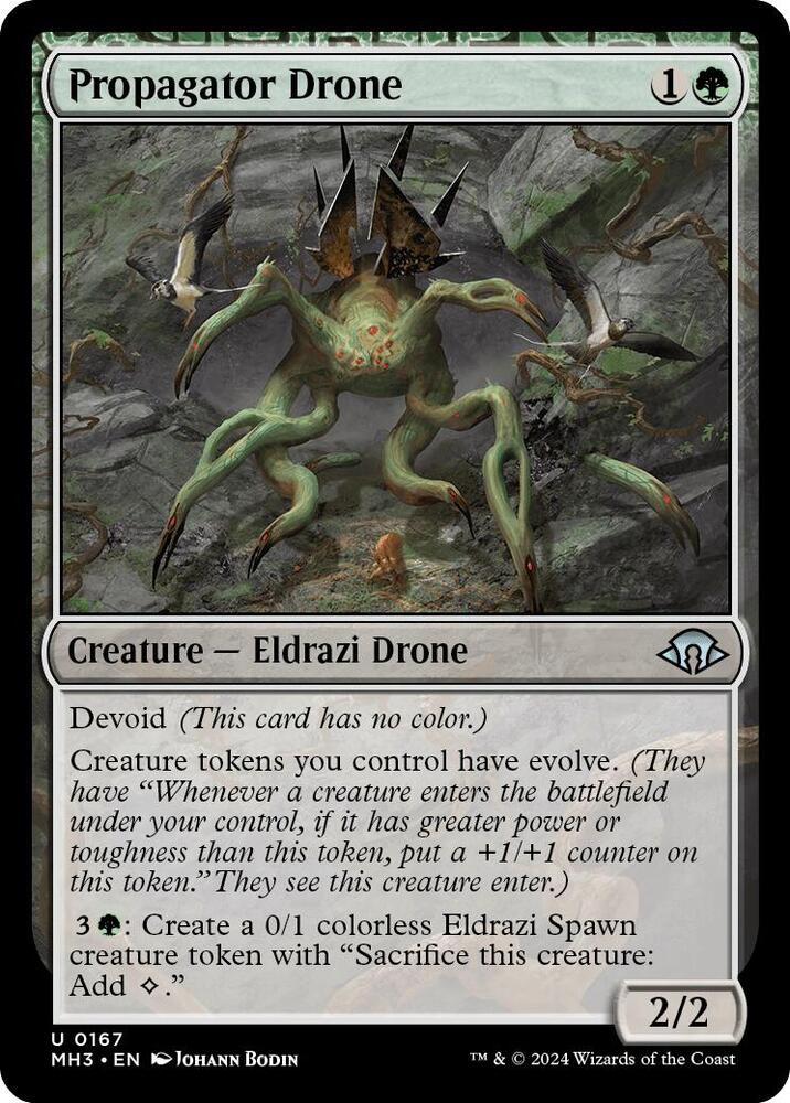Propagator Drone 167 card from Modern Horizons 3