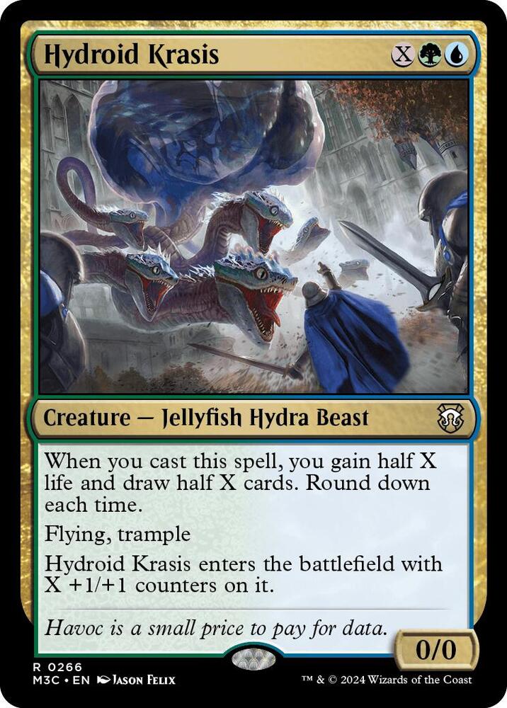 Hydroid Krasis (Ripple Foil) 266 card from Commander: Modern Horizons 3