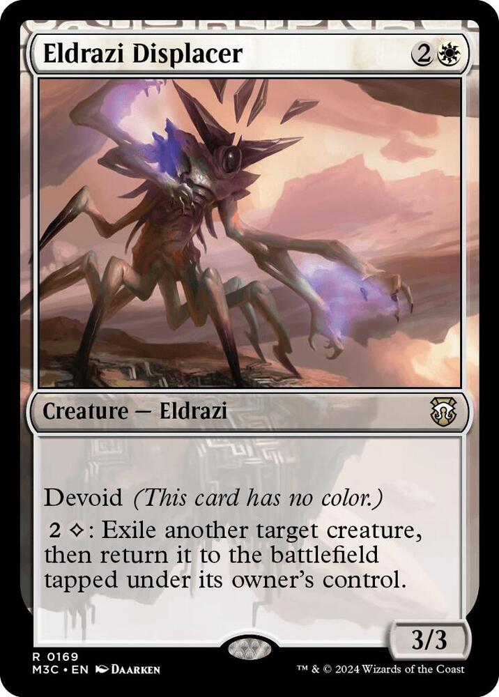 Eldrazi Displacer (Ripple Foil) 169 card from Commander: Modern Horizons 3