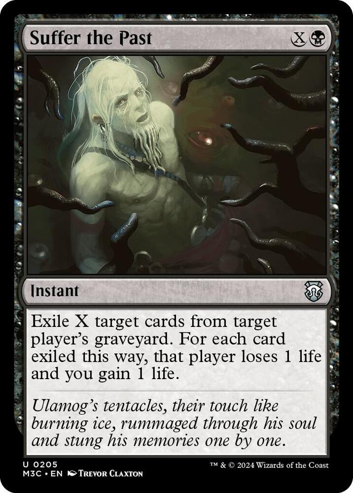 Suffer the Past (Ripple Foil) 205 card from Commander: Modern Horizons 3
