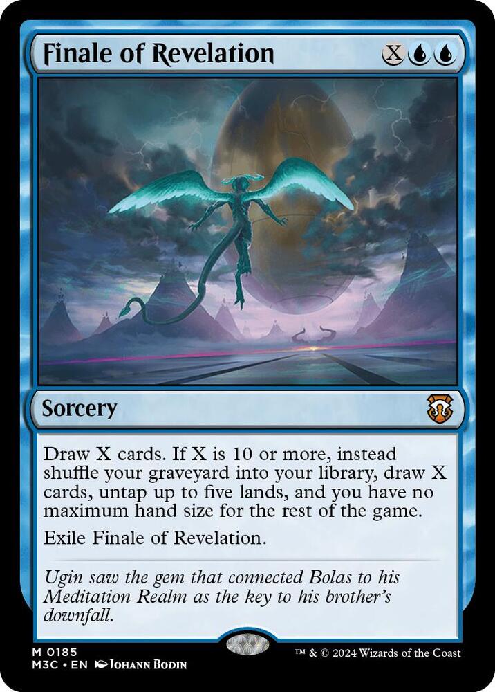Finale of Revelation (Ripple Foil) 185 card from Commander: Modern Horizons 3