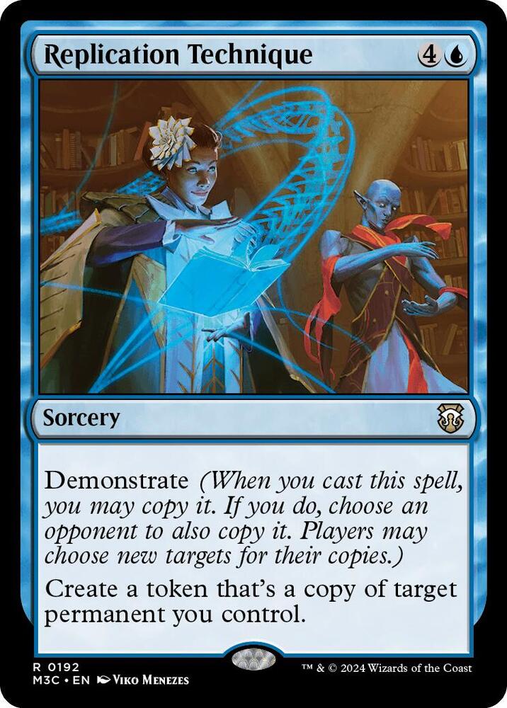 Replication Technique (Ripple Foil) 192 card from Commander: Modern Horizons 3