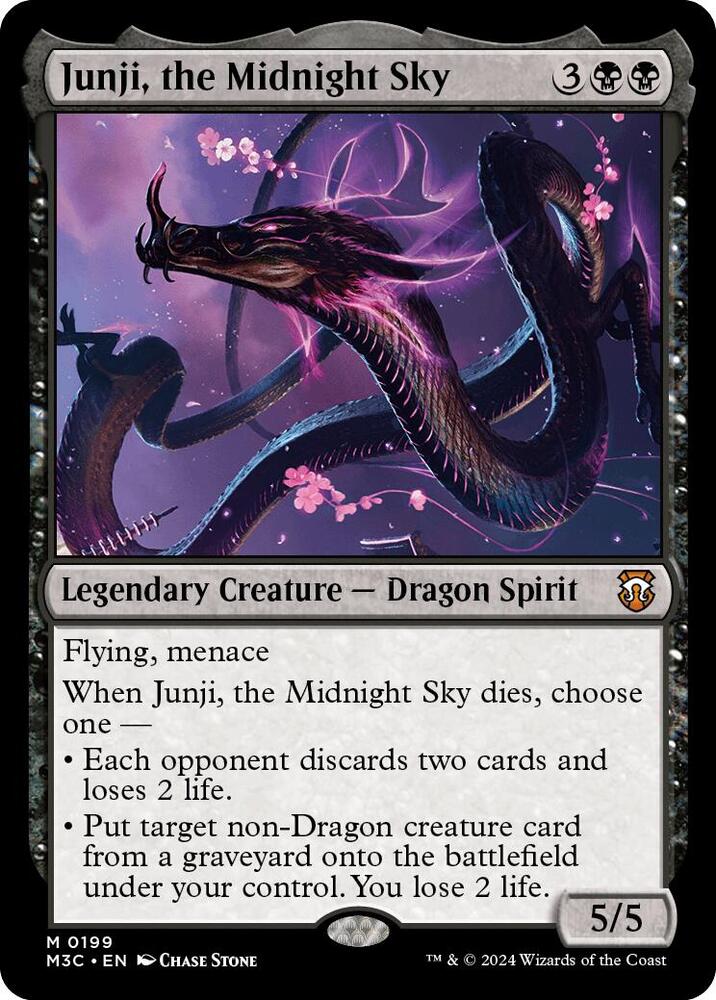 Junji, the Midnight Sky 199 card from Commander: Modern Horizons 3