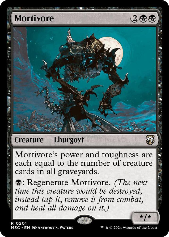 Mortivore 201 card from Commander: Modern Horizons 3