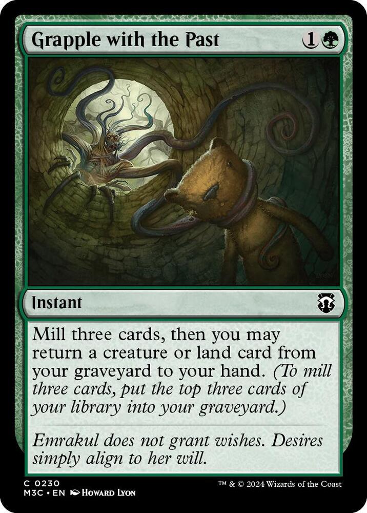 Grapple with the Past 230 card from Commander: Modern Horizons 3