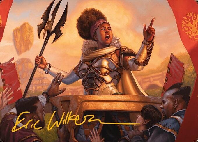 Recruiter of the Guard Art Card (Gold-Stamped Signature) 21 card from Art Series: Modern Horizons 3