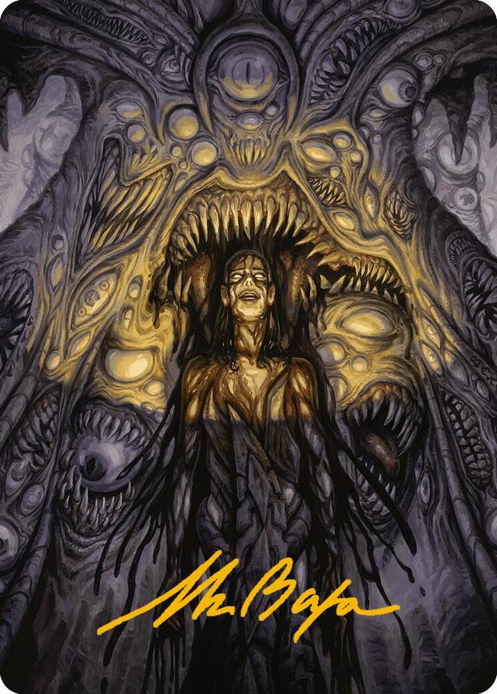 Chthonian Nightmare Art Card (Gold-Stamped Signature) 37 card from Art Series: Modern Horizons 3