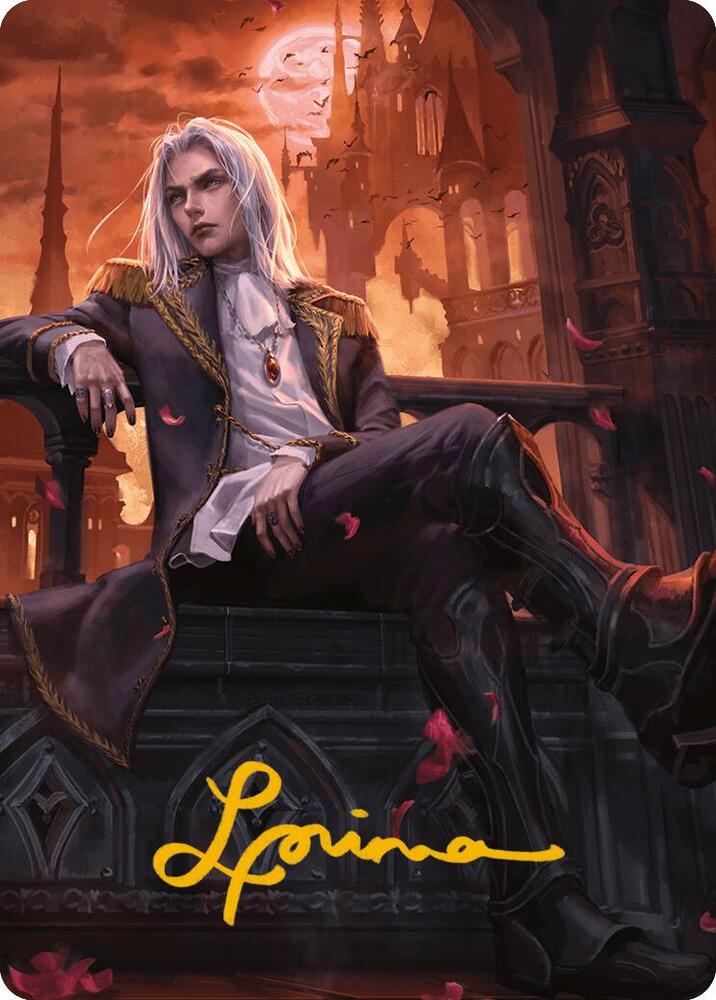 Sorin of House Markov Art Card (Gold-Stamped Signature) 52 card from Art Series: Modern Horizons 3