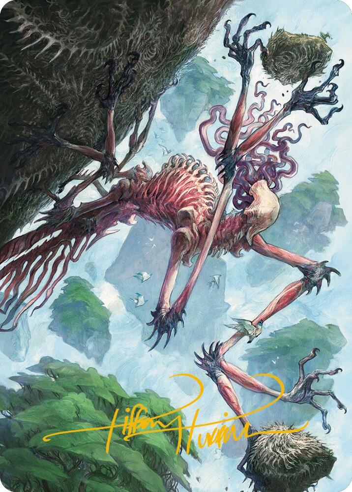 Territory Culler Art Card (Gold-Stamped Signature) 11 card from Art Series: Modern Horizons 3