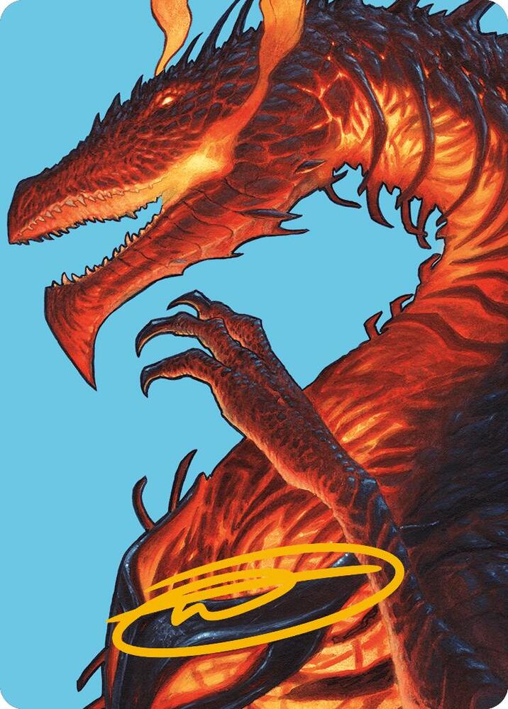 Herigast, Erupting Nullkite Art Card (Gold-Stamped Signature) 44 card from Art Series: Modern Horizons 3