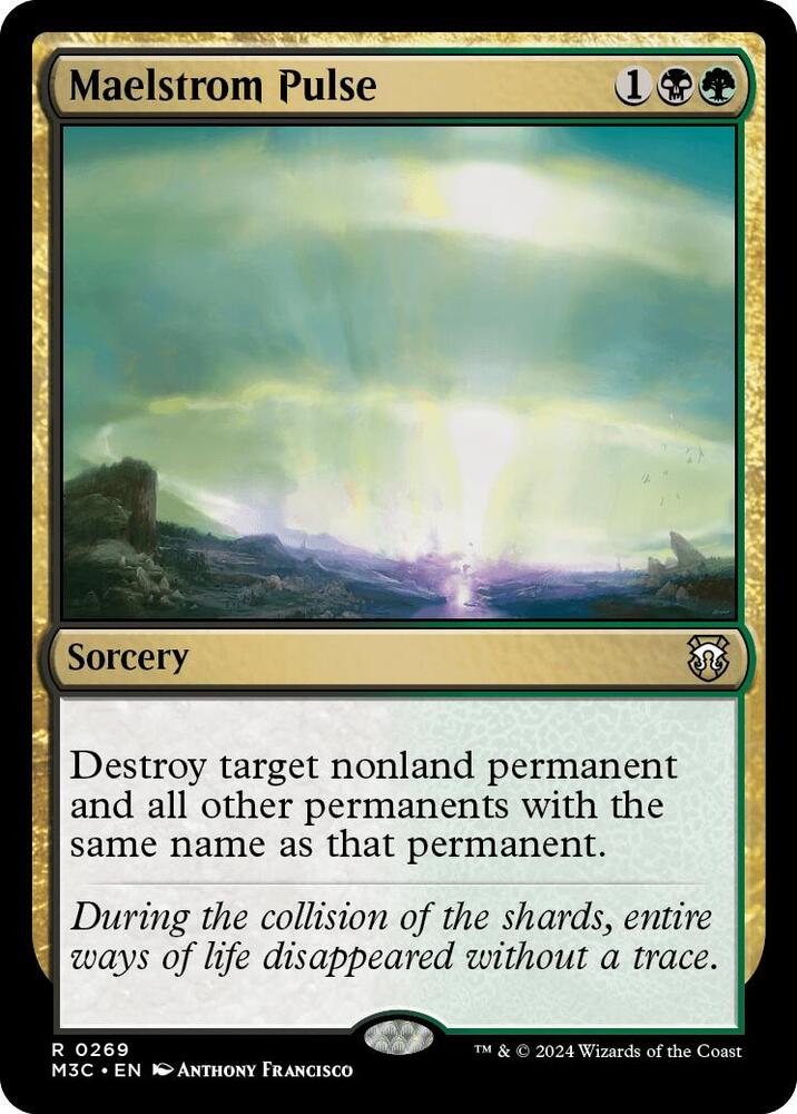 Maelstrom Pulse (Ripple Foil) 269 card from Commander: Modern Horizons 3