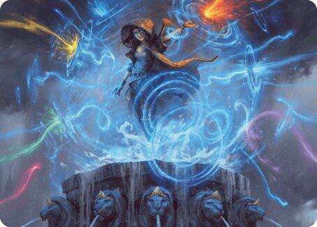 Flusterstorm Art Card 54 card from Art Series: Modern Horizons 3