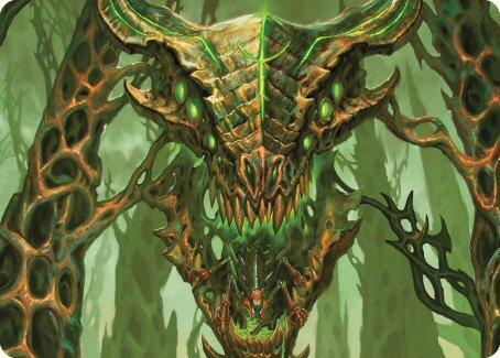 Colossal Dreadmask Art Card 8 card from Art Series: Modern Horizons 3