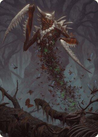 Grist, the Plague Swarm Art Card 18 card from Art Series: Modern Horizons 3